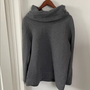 Merona Charcoal Cowl Neck Sweater size XL